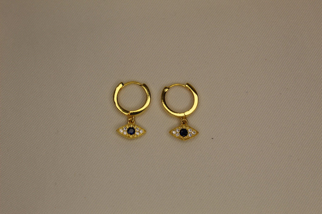 turkish eye earrings