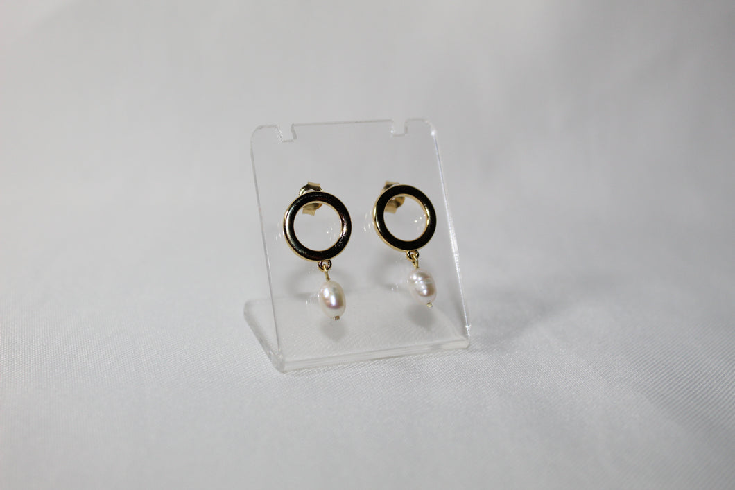 Aretes de perlas