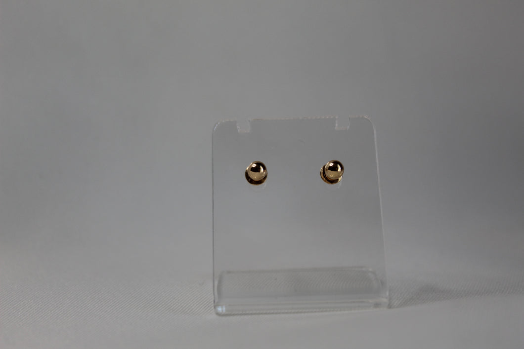 small gold earrings