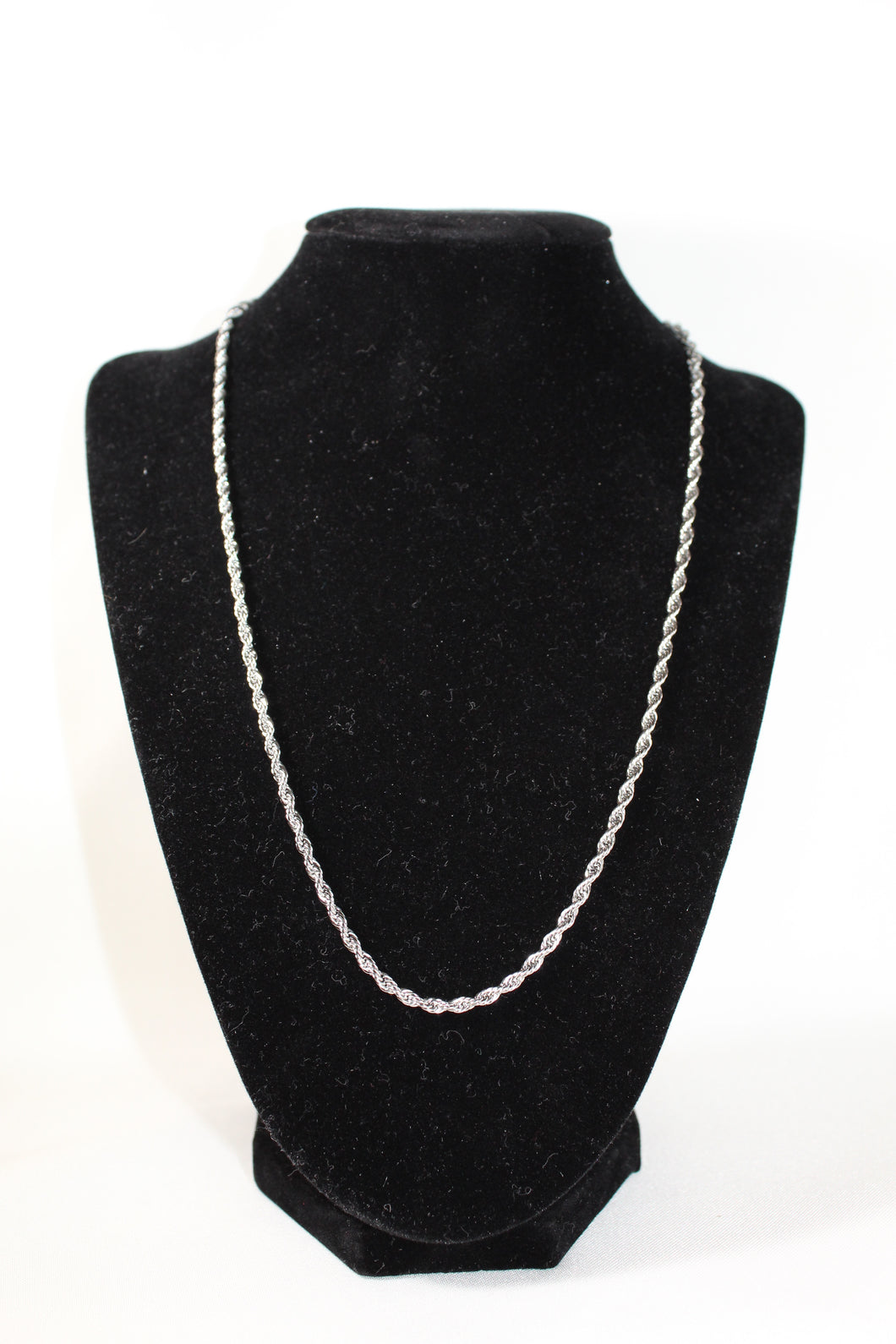 silver twist chain