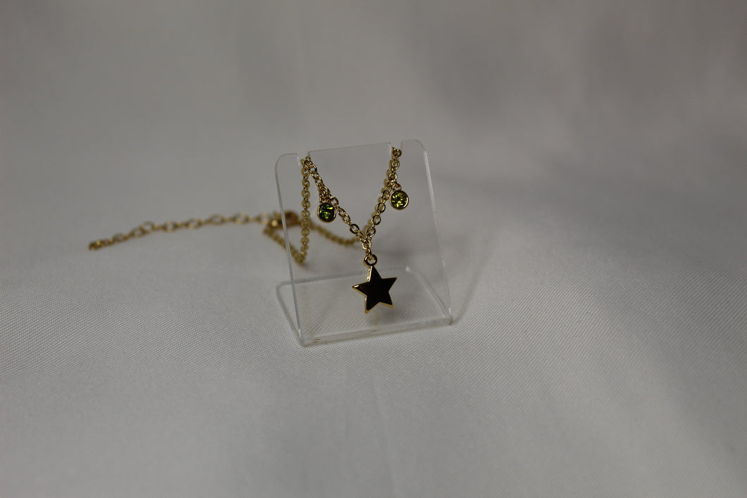 Bracelet with stars and diamonds